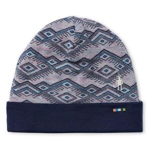 Smartwool Cozy Patter Navy Cuffed Beanie Merino Wool 250 Winter Hat Unisex